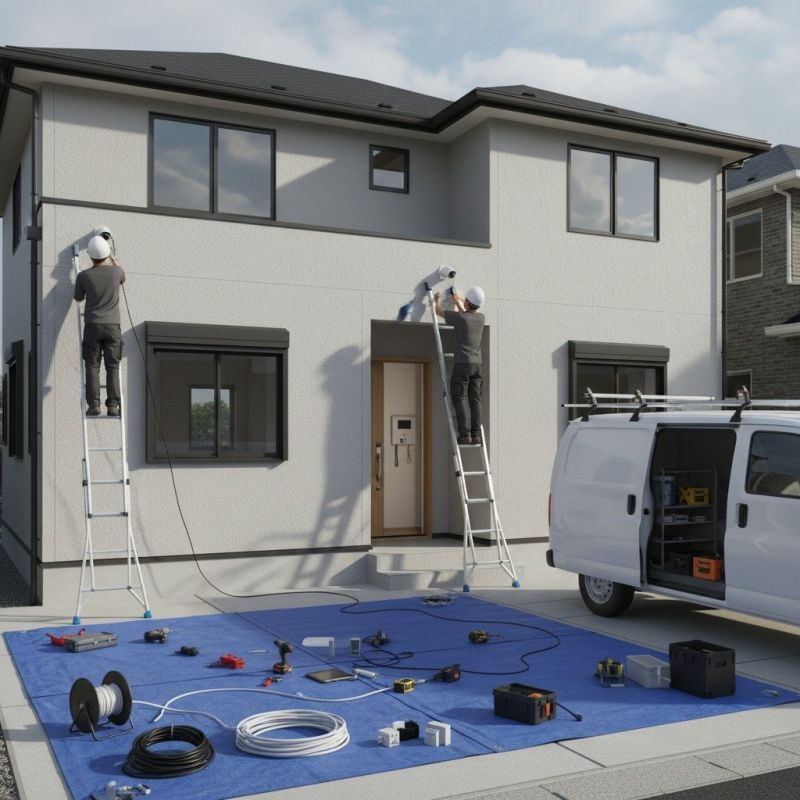 Network Cable Installation