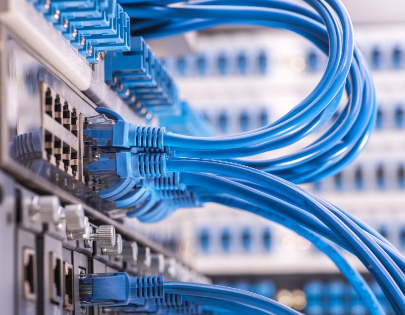Proper installation neatly organizes cables, reducing mess